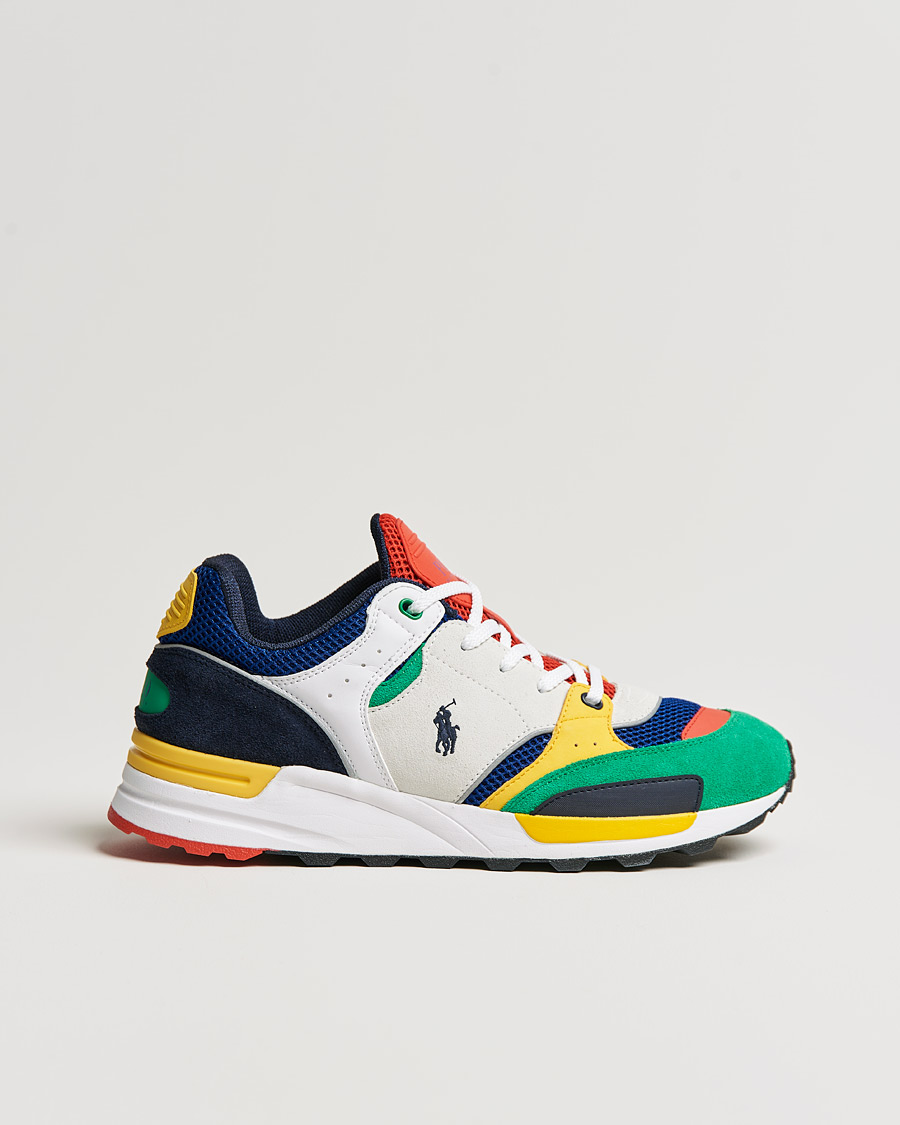 Herre | Polo Ralph Lauren Trackstr 200 Running Sneaker Multi | Polo Ralph Lauren | Trackstr 200 Running Sneaker Multi