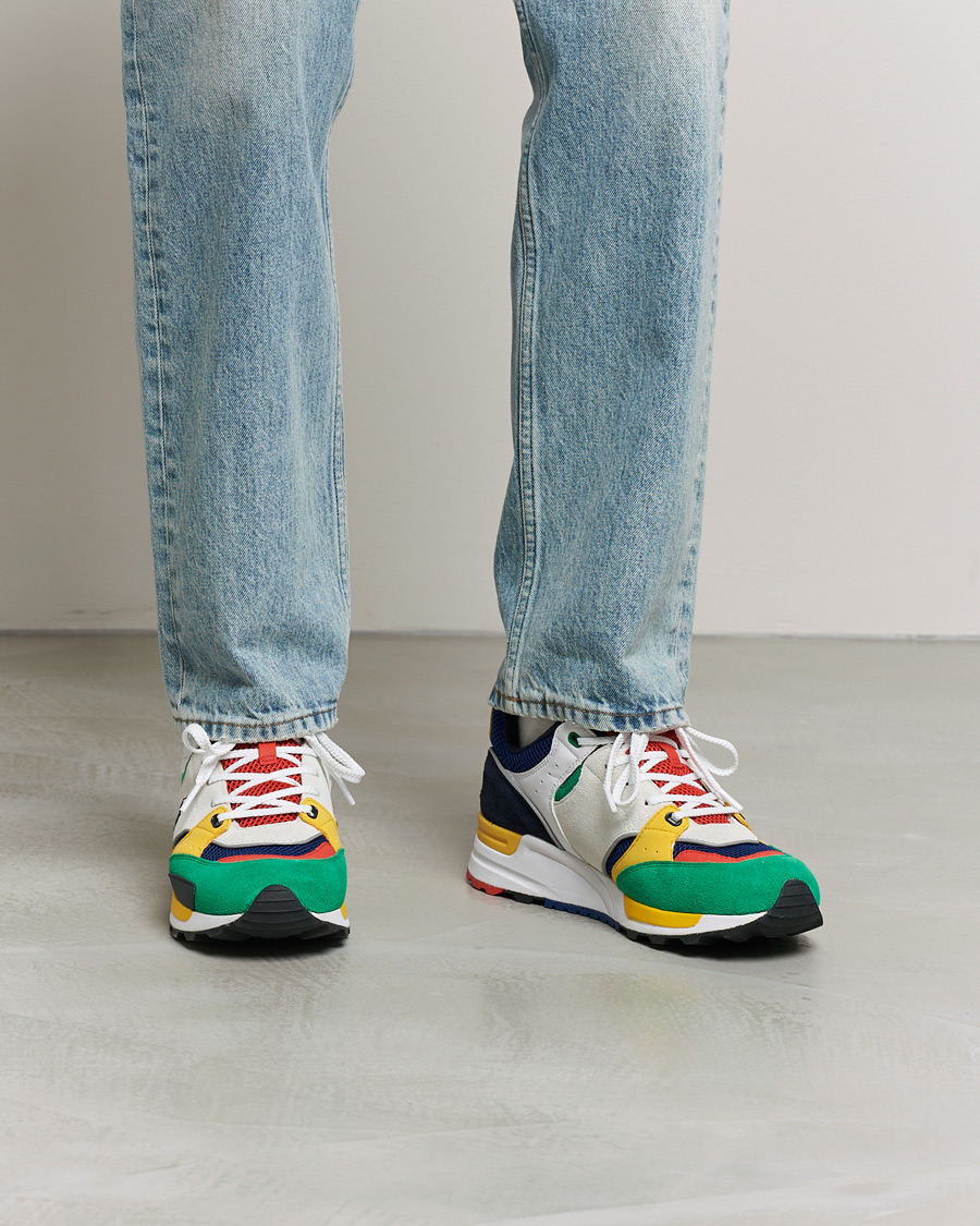 Herre | Polo Ralph Lauren Trackstr 200 Running Sneaker Multi | Polo Ralph Lauren | Trackstr 200 Running Sneaker Multi