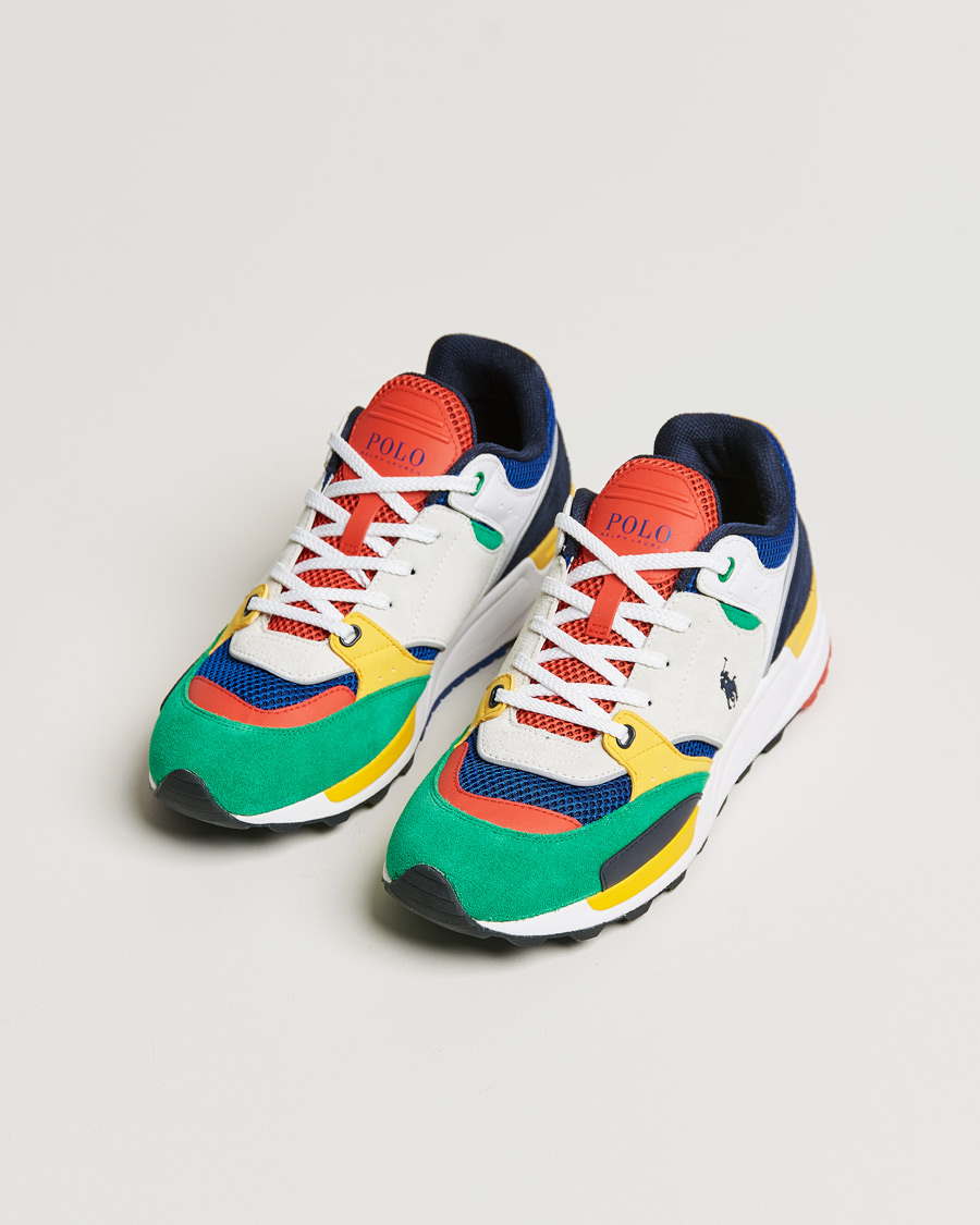 Herre | Polo Ralph Lauren Trackstr 200 Running Sneaker Multi | Polo Ralph Lauren | Trackstr 200 Running Sneaker Multi