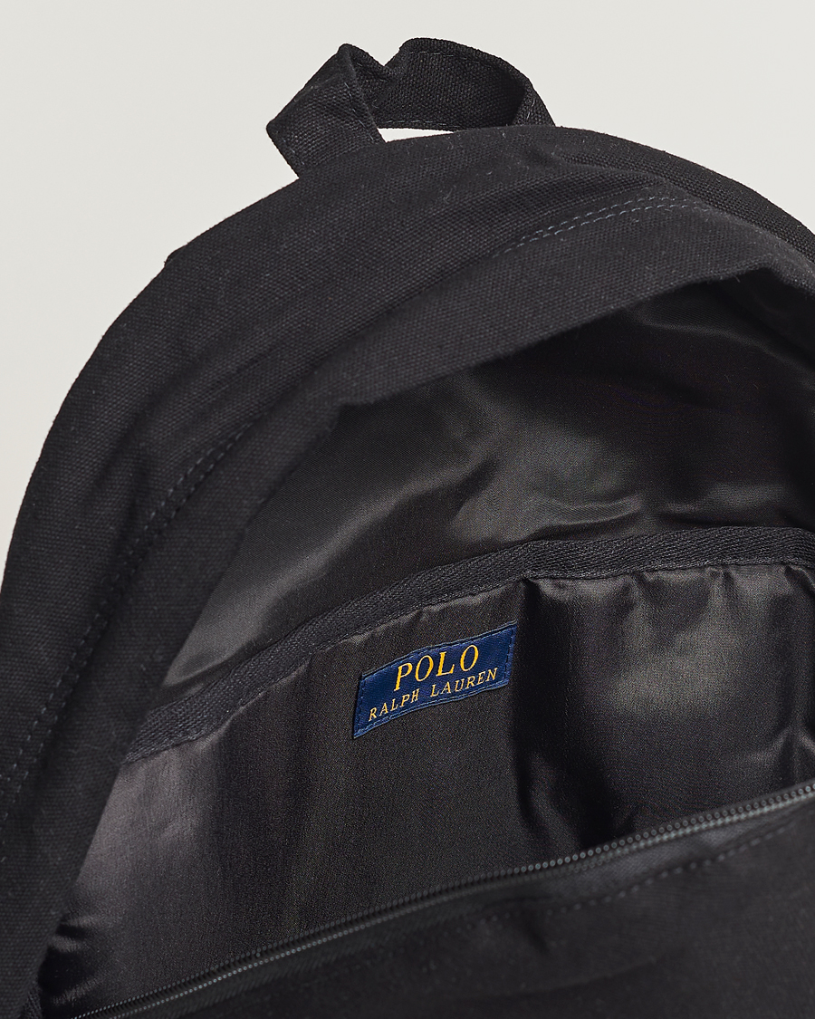 Herre | Vesker | Polo Ralph Lauren | Canvas Backpack  Black