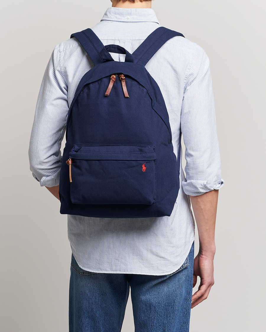 Herre | Vesker | Polo Ralph Lauren | Canvas Backpack Newport Navy