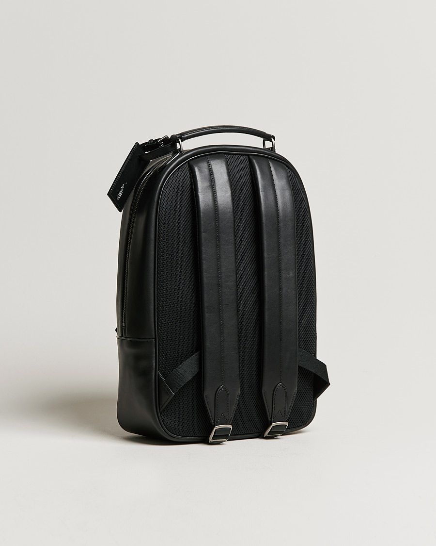 Herre | Vesker | Polo Ralph Lauren | Leather Backpack Black