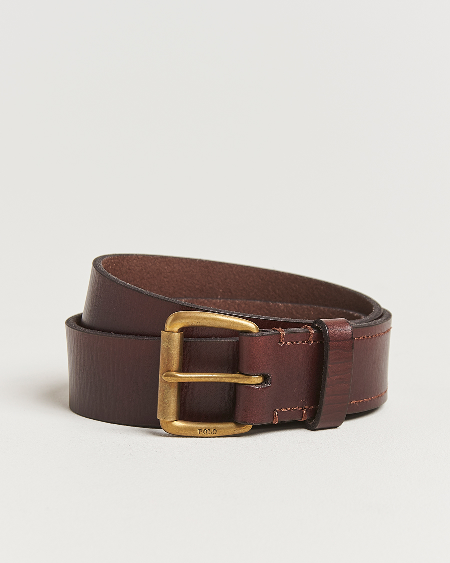 Herre | Belter | Polo Ralph Lauren | Leather Belt Brown