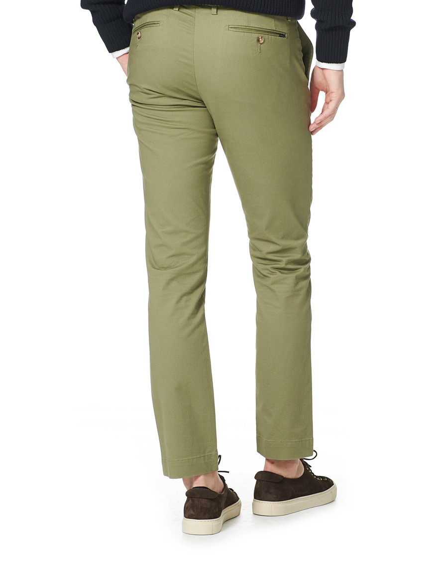 Herre | Bukser | Polo Ralph Lauren | Slim Fit Stretch Chinos Sage Green