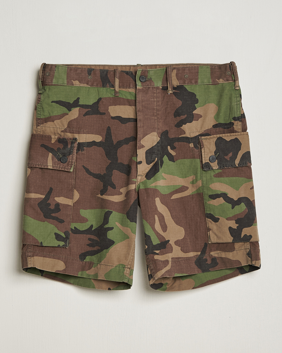 Herre | Shorts | RRL | Regiment Cargo Shorts Woodland Camo