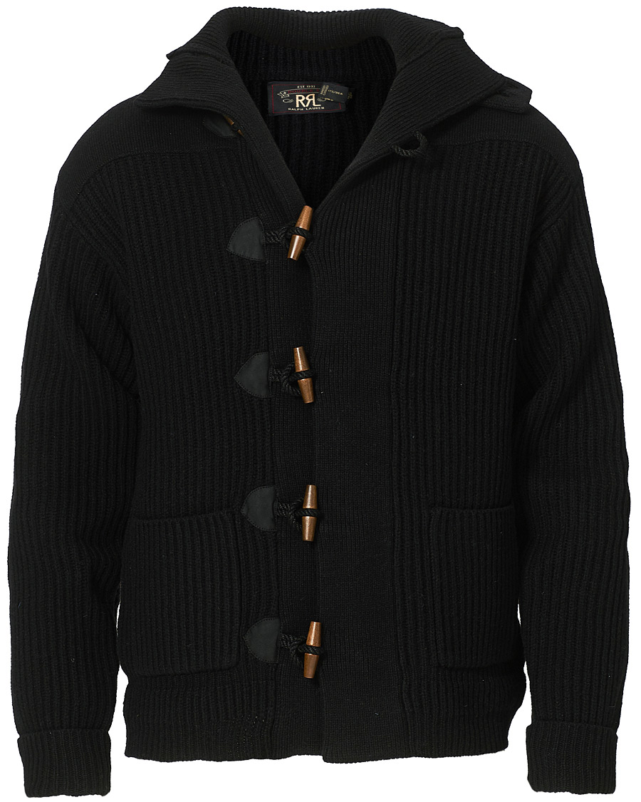 Herre | Gensere | RRL | Toggle Coat Cardigan Black