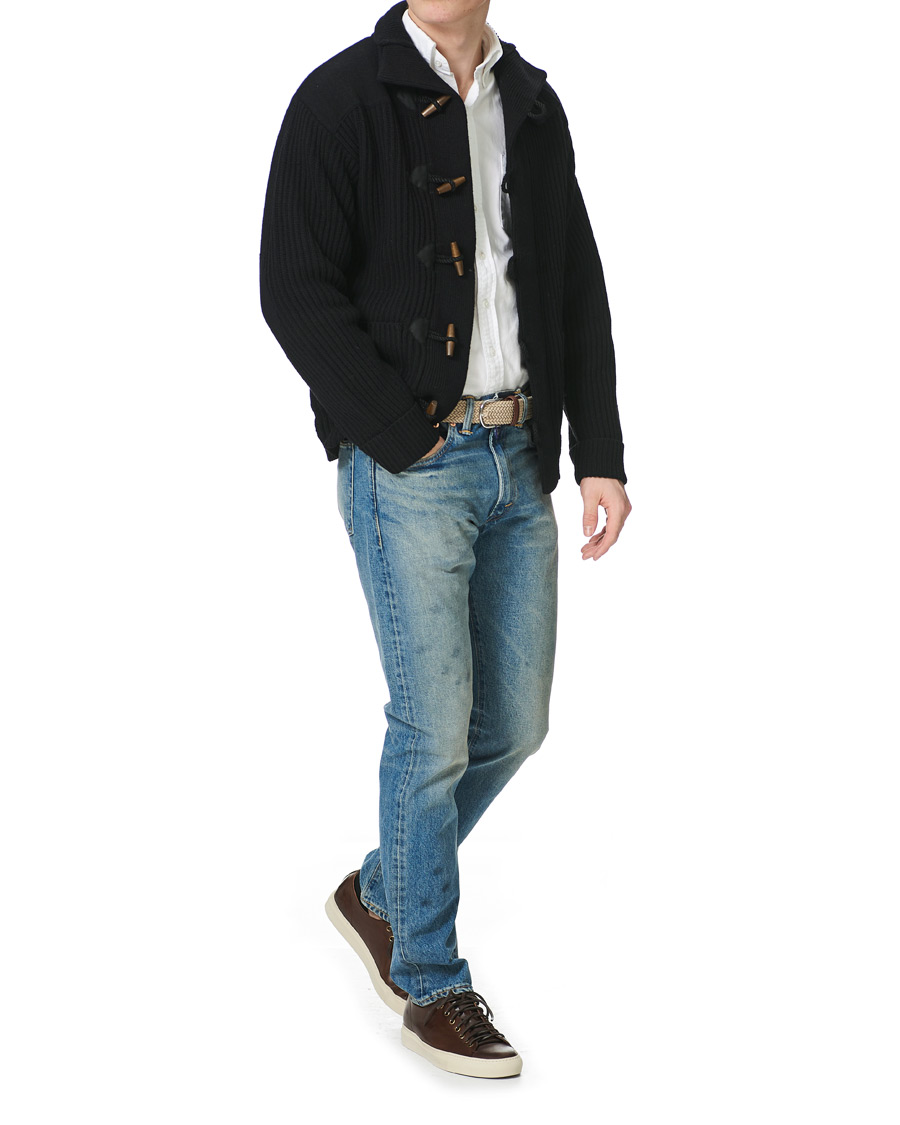 Herre | Gensere | RRL | Toggle Coat Cardigan Black
