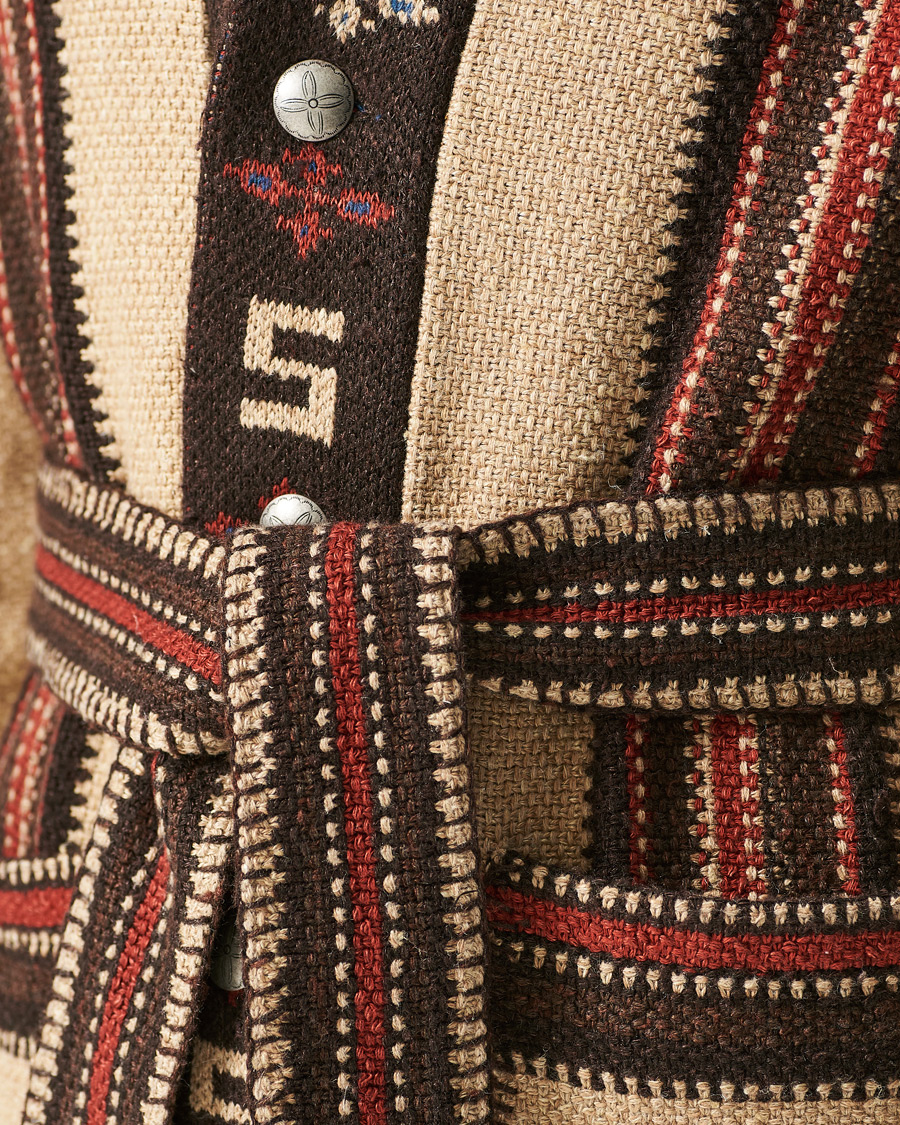 Herre | Gensere | RRL | Ranch Shawl Cardigan Tan/Brown