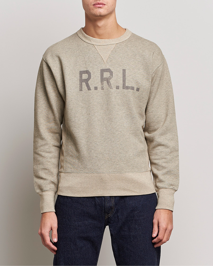 Herre | Gensere | RRL | Double V Sweatshirt Trainer Heather