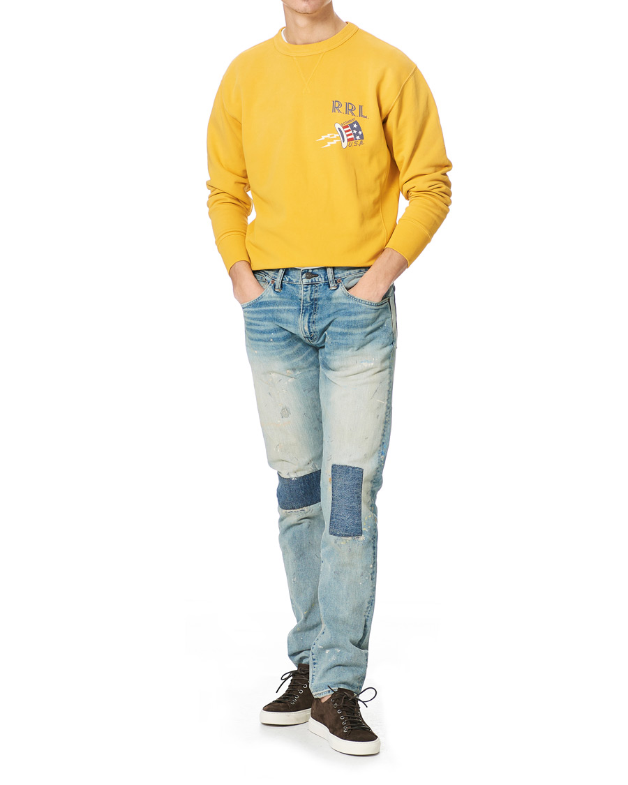 Herre | Gensere | RRL | Graphic Logo Sweatshirt Yellow