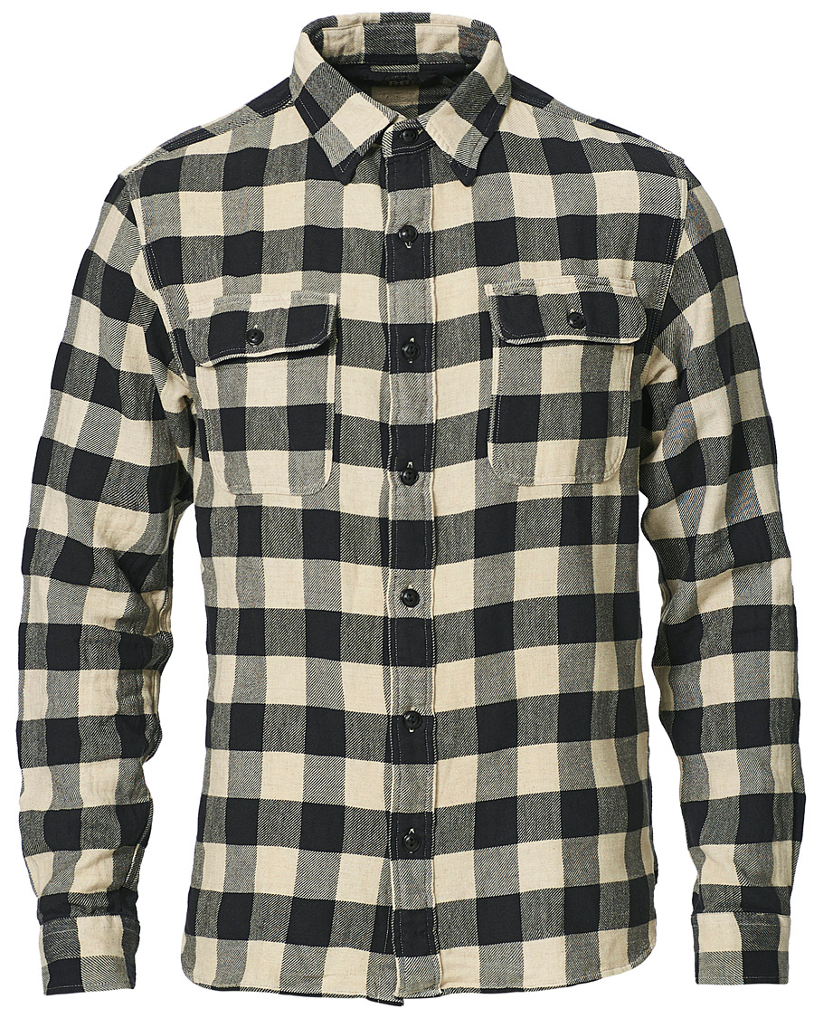 Herre | Skjorter | RRL | Matlock Overshirt Black/White