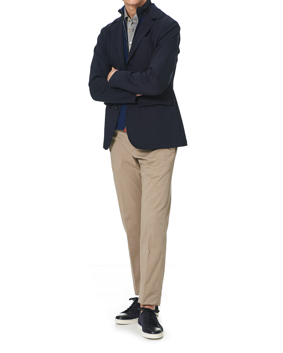 Herre | Jakker | Kiton | Stretch 3-in-1 Blazer Navy