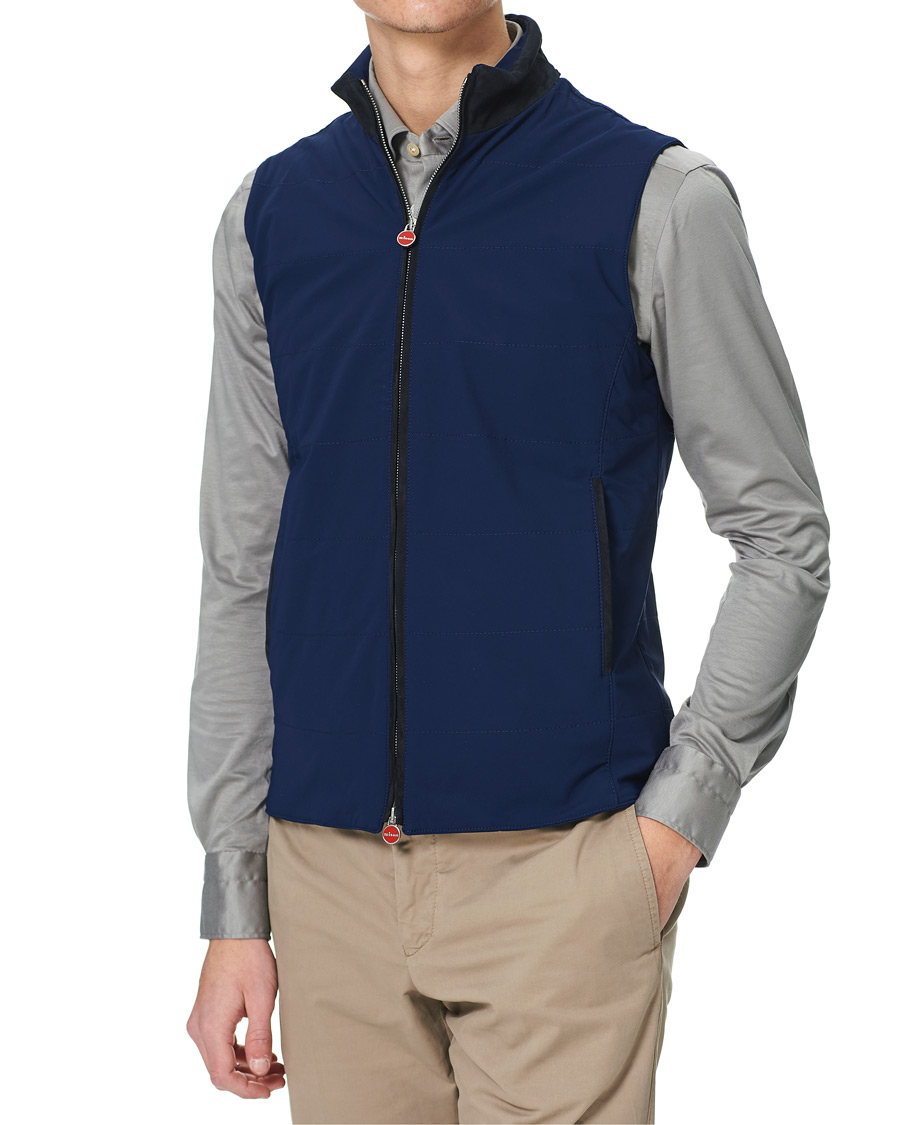 Herre | Jakker | Kiton | Stretch 3-in-1 Blazer Navy