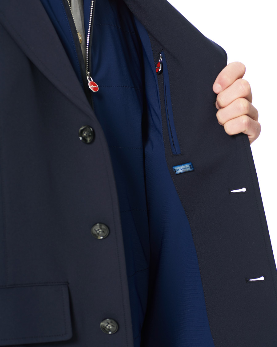 Herre | Jakker | Kiton | Stretch 3-in-1 Blazer Navy