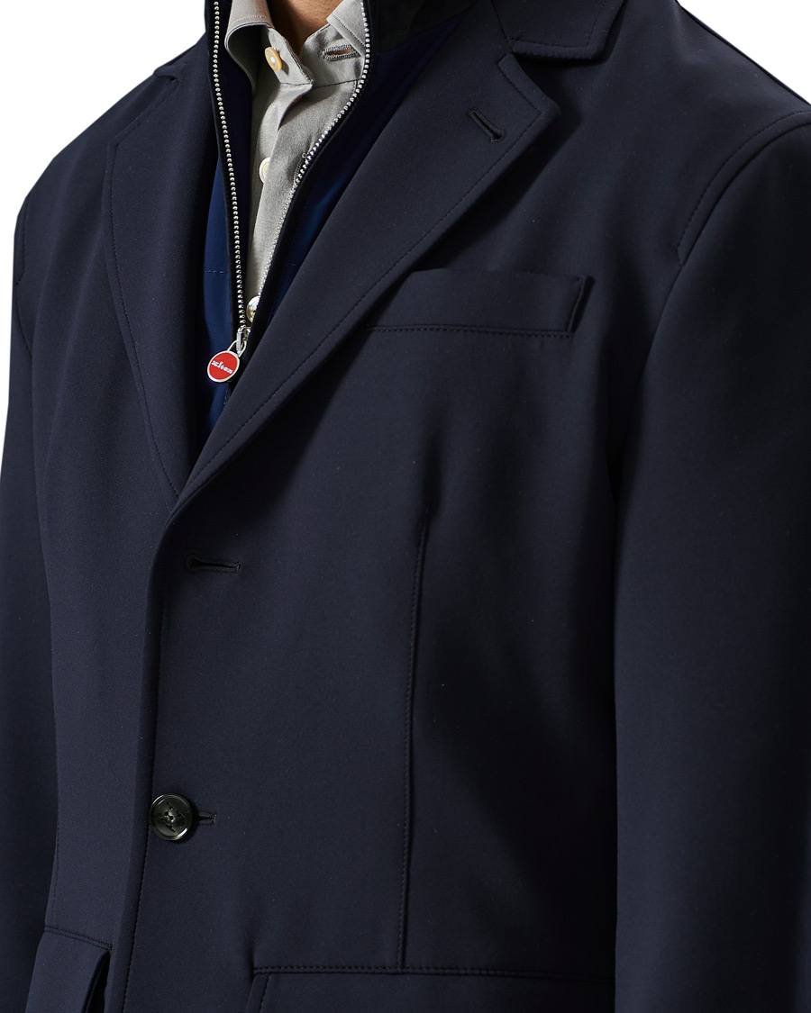 Herre | Jakker | Kiton | Stretch 3-in-1 Blazer Navy