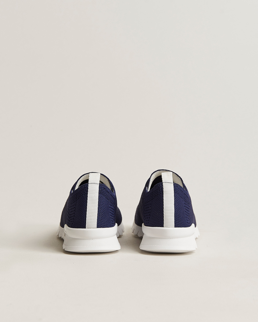 Herre | Kiton Mesh Running Sneakers Navy | Kiton | Mesh Running Sneakers Navy