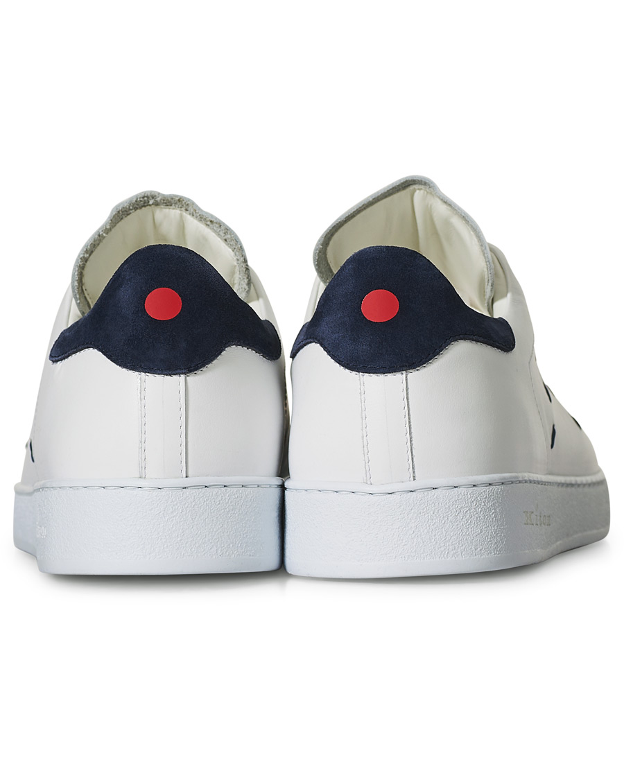 Herre | Kiton Plain Sneaker White | Kiton | Plain Sneaker White