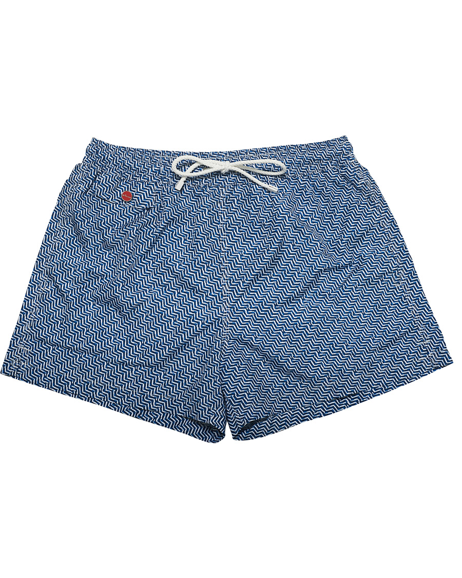 Herre | Badeshorts | Kiton | Nylon Swim Trunks White/Navy