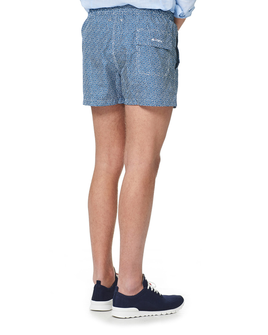 Herre | Badeshorts | Kiton | Nylon Swim Trunks White/Navy