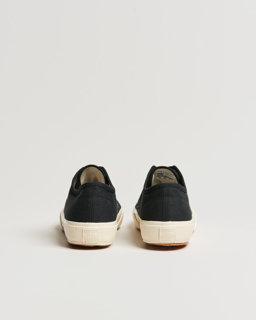 Herre | Superga Artifact Deck Canvas Sneaker Black | Superga | Artifact Deck Canvas Sneaker Black