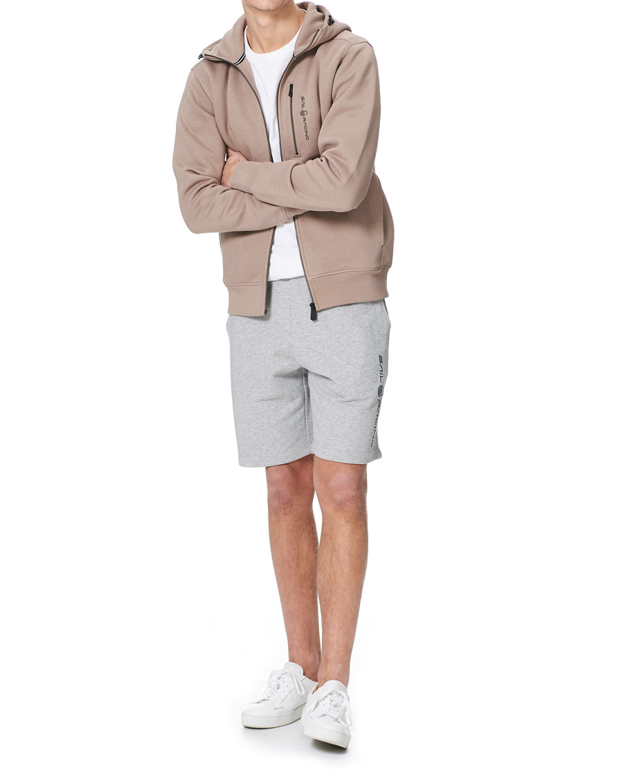 Herre | Gensere | Sail Racing | Bowman Zip Hood Sand