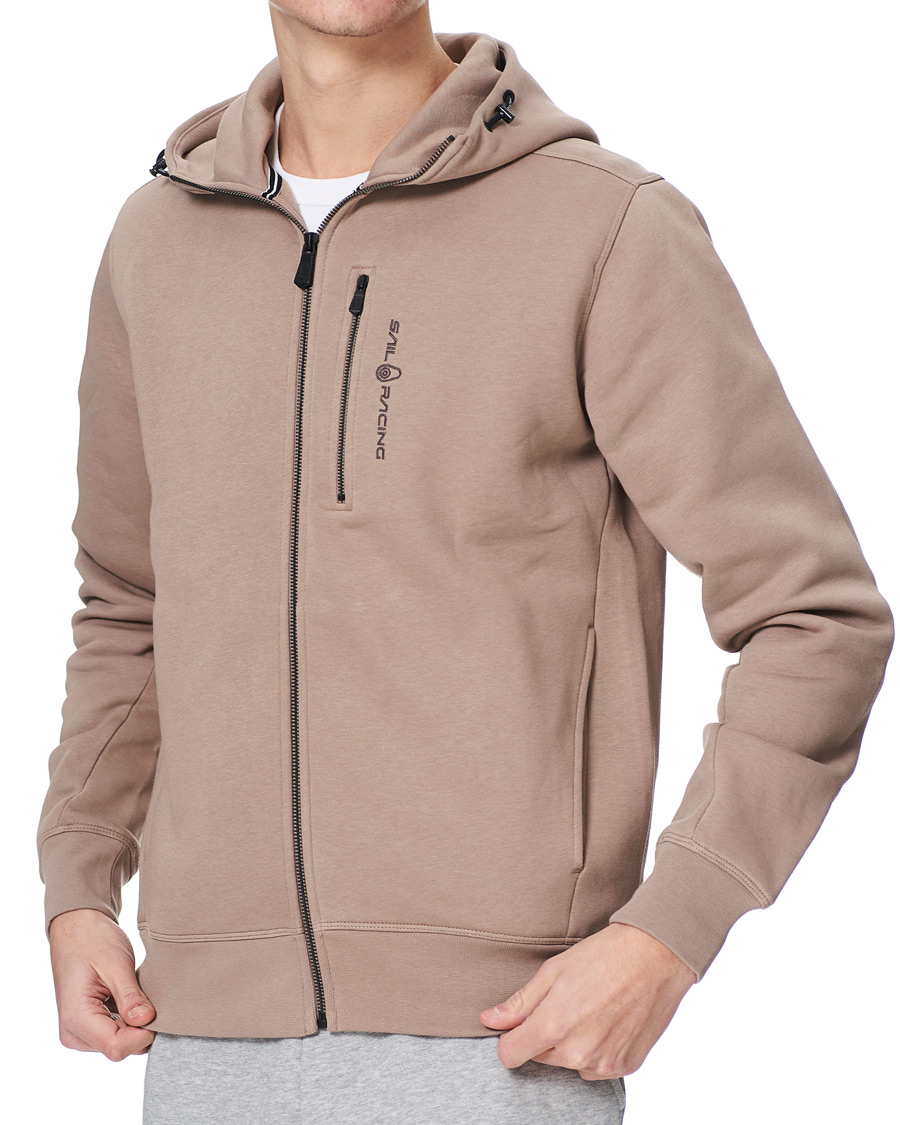 Herre | Gensere | Sail Racing | Bowman Zip Hood Sand