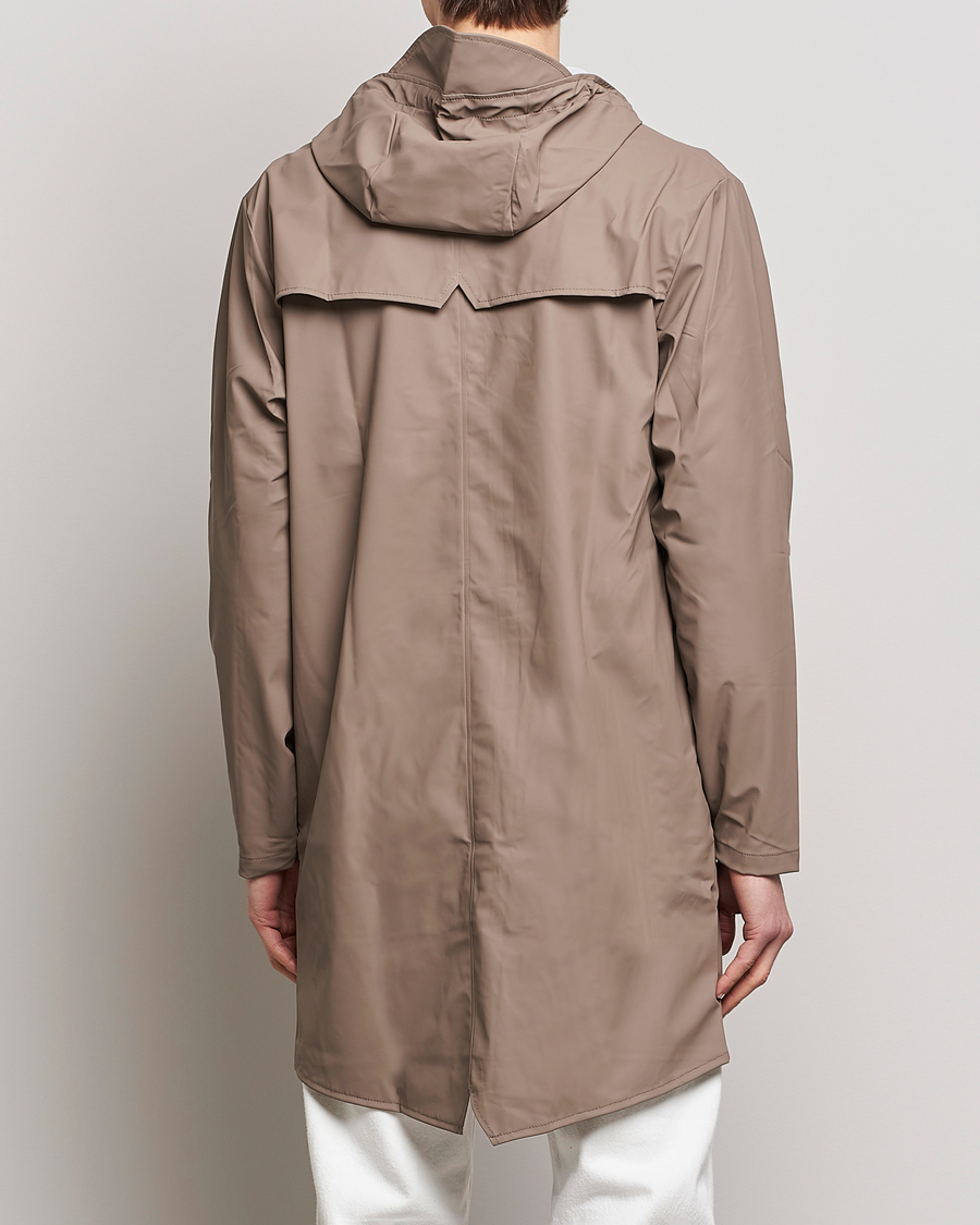 Herre | Jakker | RAINS | Long Jacket Taupe