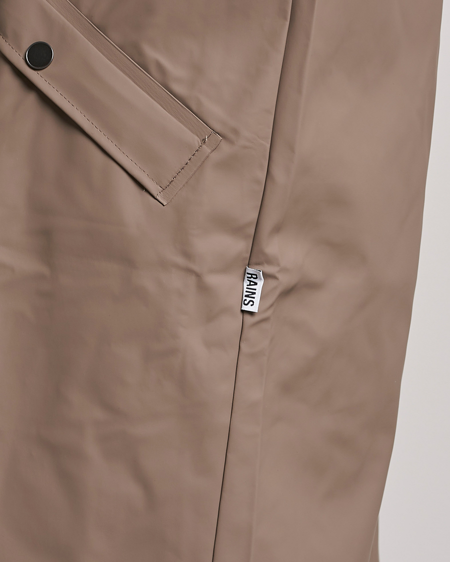 Herre | Jakker | RAINS | Long Jacket Taupe