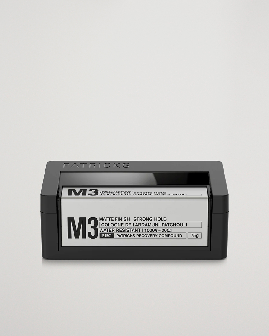 Herre | Hudpleie | Patricks | M3 Matte Strong Hold Hair Pomade 75g