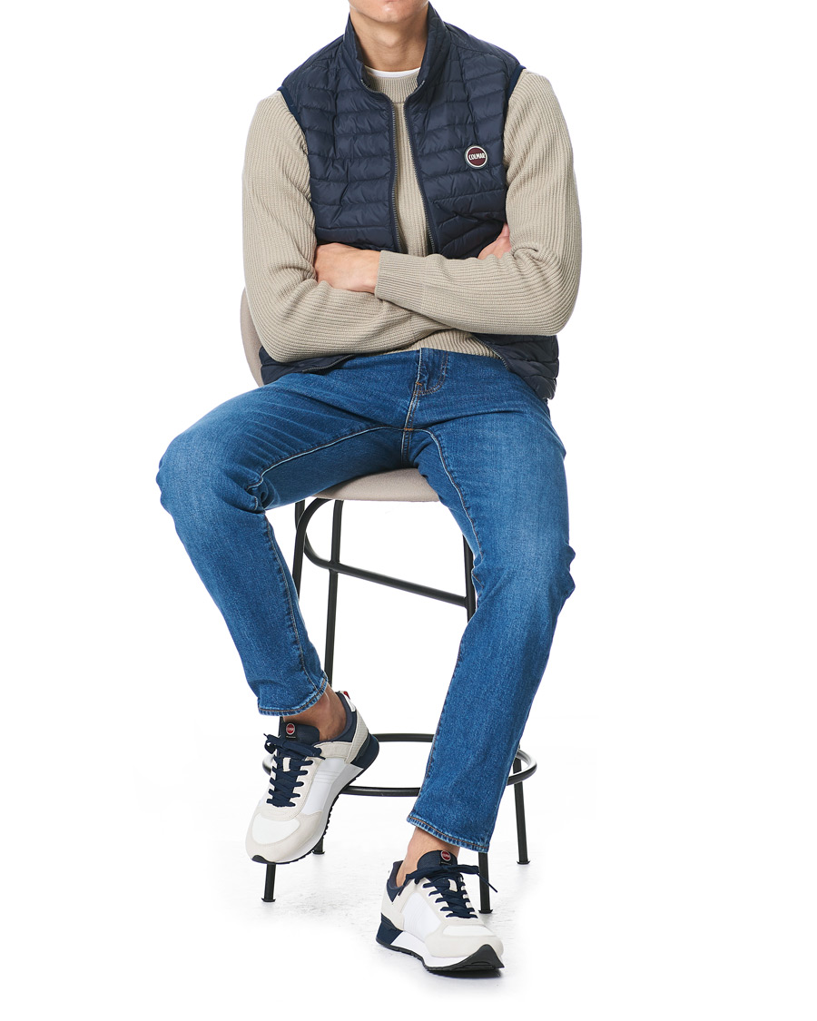 Herre | Colmar Travis Authentic Sneakers White | Colmar | Travis Authentic Sneakers White