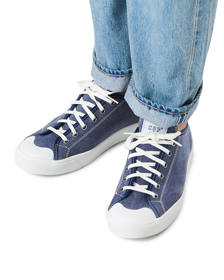 Herre | C.QP Clava Canvas Sneaker Indigo | CQP | C.QP Clava Canvas Sneaker Indigo