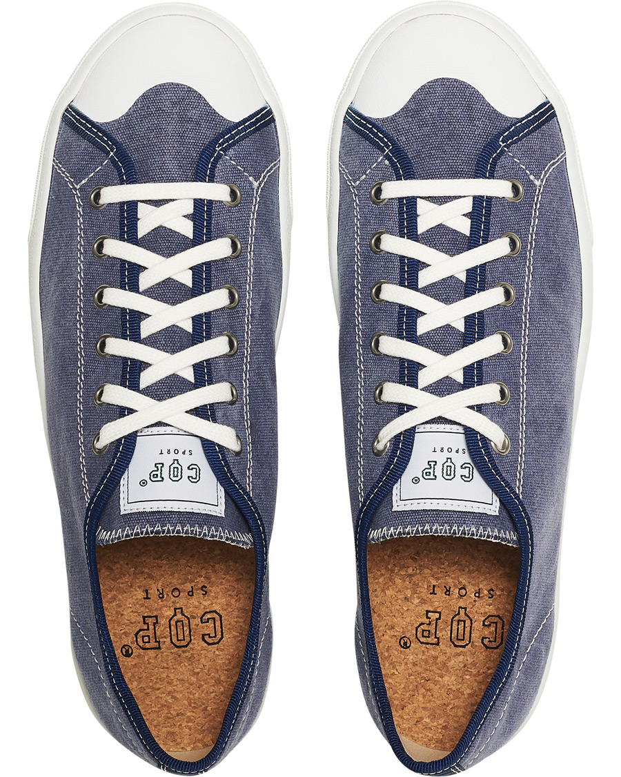 Herre | C.QP Clava Canvas Sneaker Indigo | CQP | C.QP Clava Canvas Sneaker Indigo