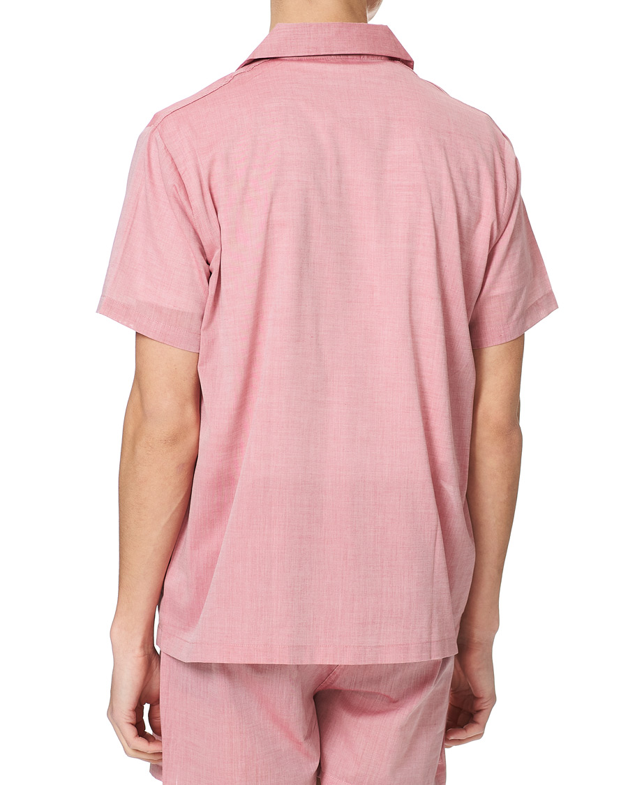 Herre | Pyjamaser og badekåper | Derek Rose | Shortie Cotton Pyjama Set Red
