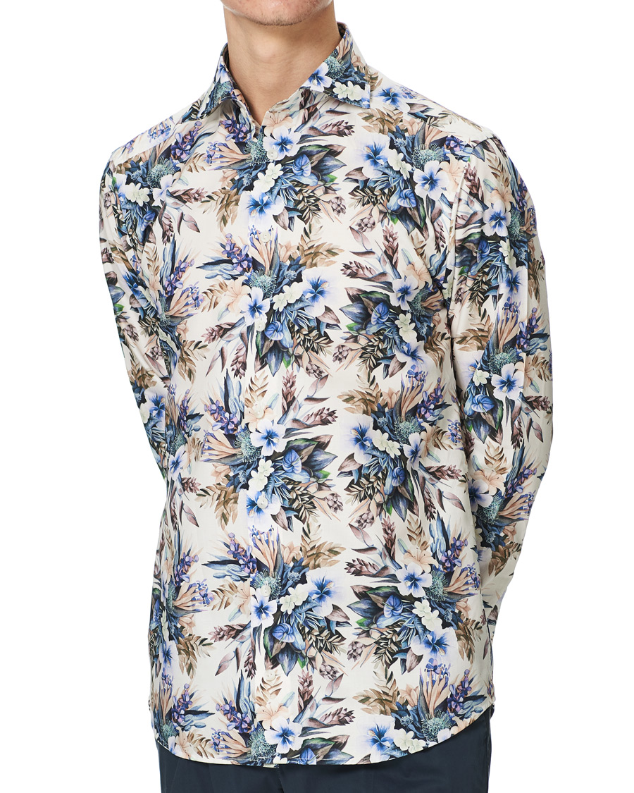 Herre | Skjorter | Eton | Fine Twill Shirt Floral