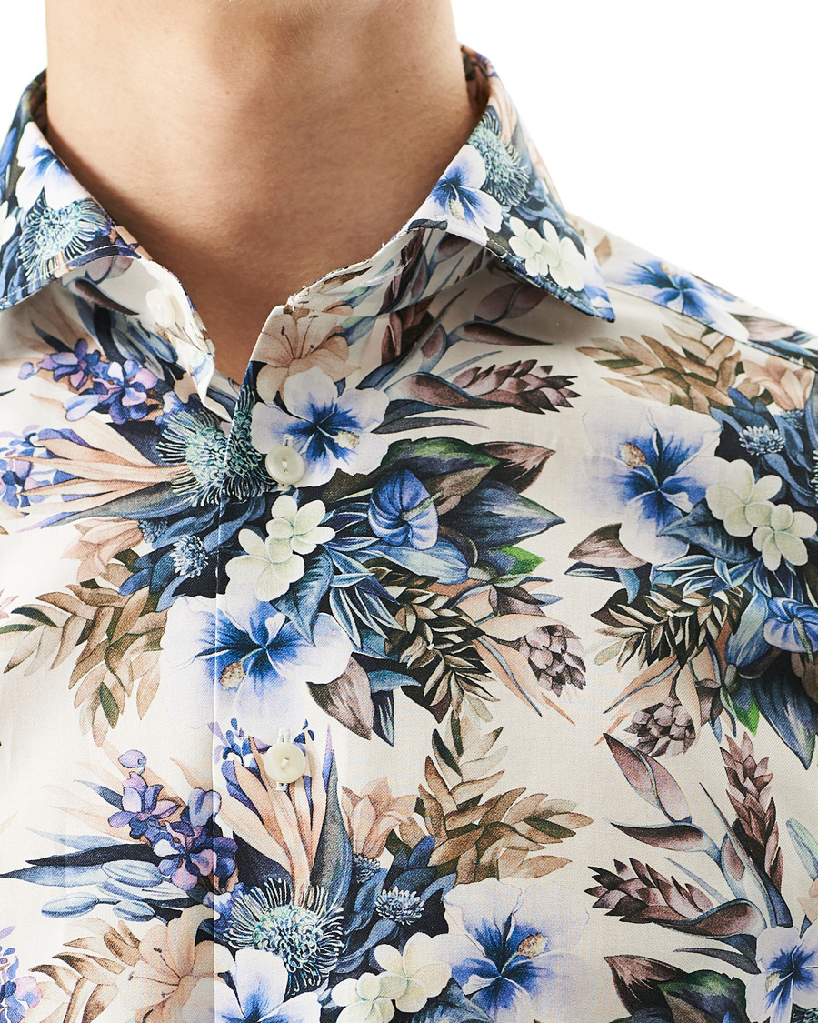 Herre | Skjorter | Eton | Fine Twill Shirt Floral