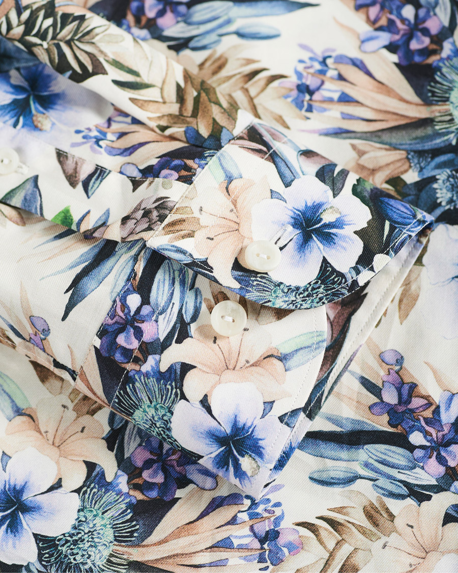 Herre | Skjorter | Eton | Fine Twill Shirt Floral