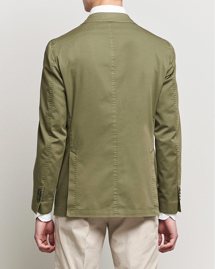 Herre | Dressjakker | L.B.M. 1911 | Jack Regular Fit Cotton Stretch Blazer Olive
