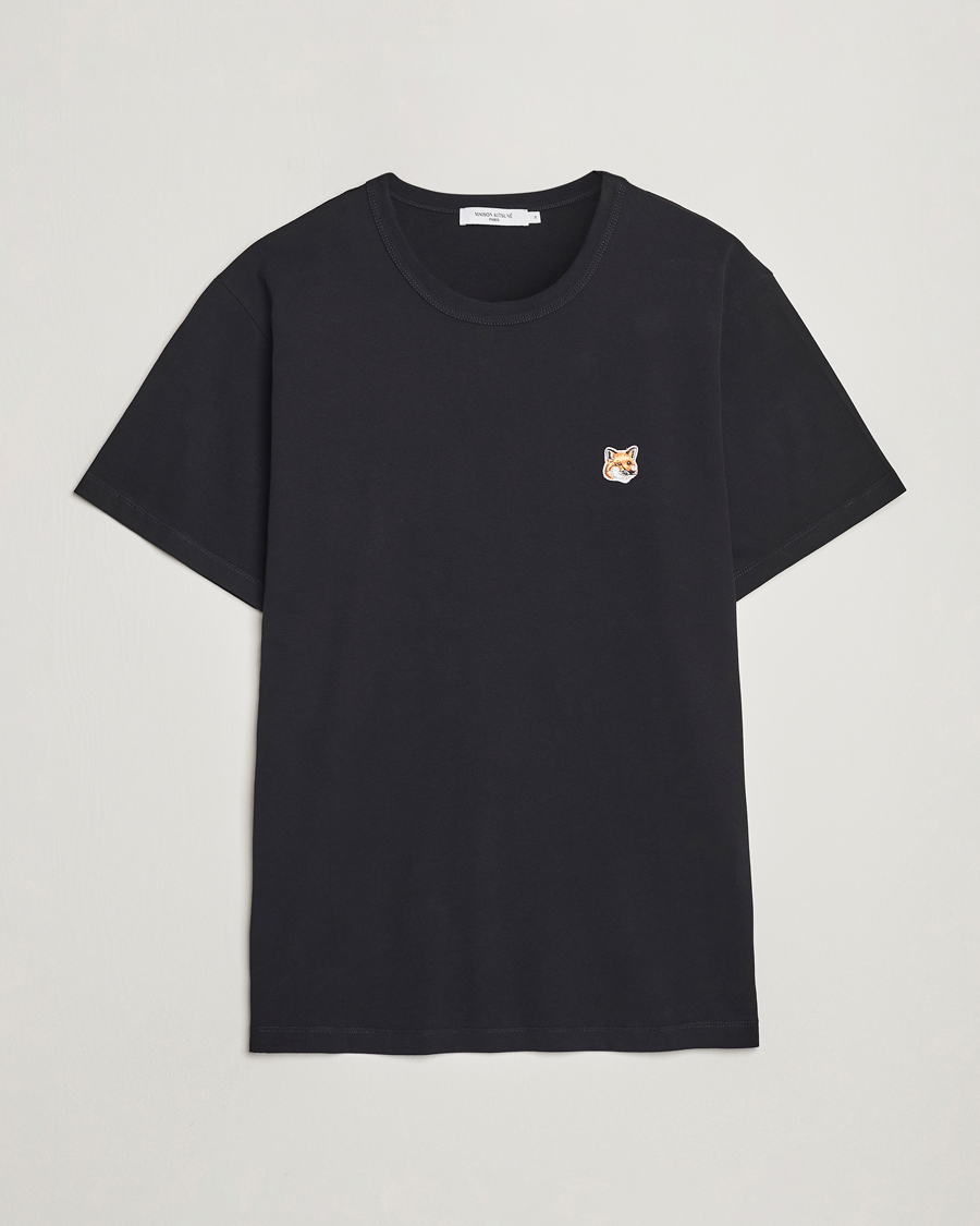 Herre | T-Shirts | Maison Kitsuné | Fox Head T-Shirt Black