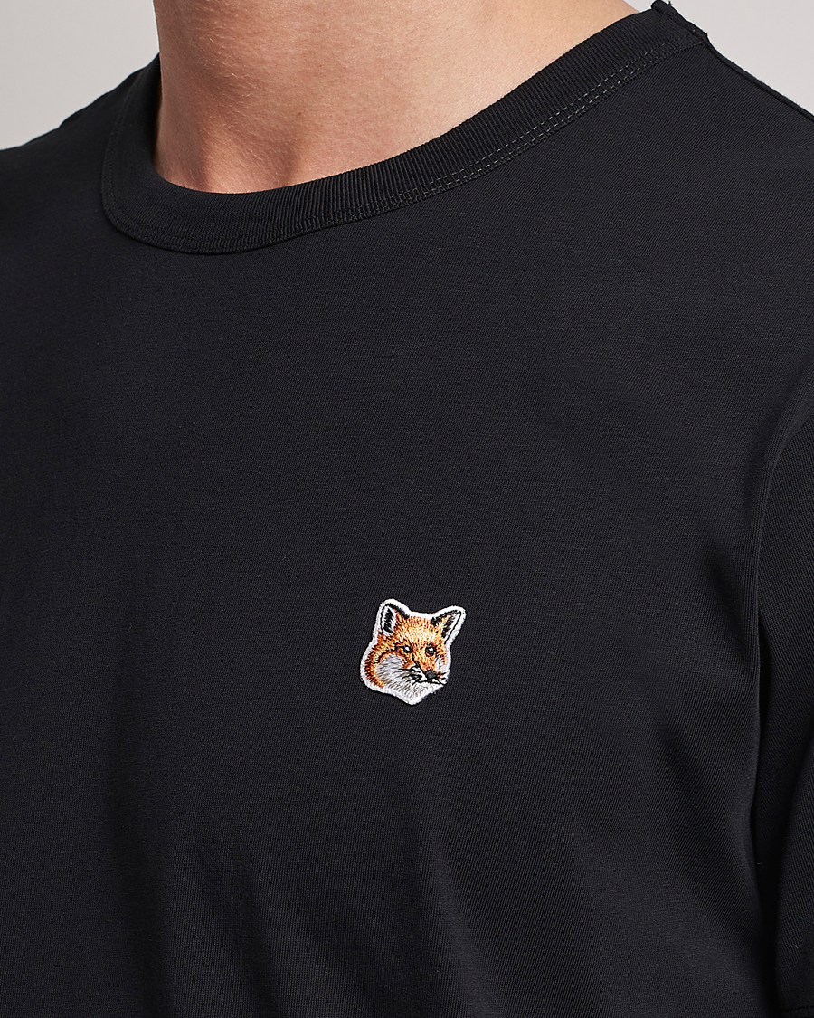 Herre | T-Shirts | Maison Kitsuné | Fox Head T-Shirt Black