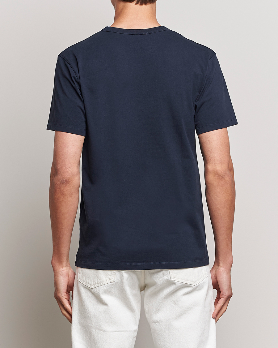Herre | T-Shirts | Maison Kitsuné | Fox Head T-Shirt Navy