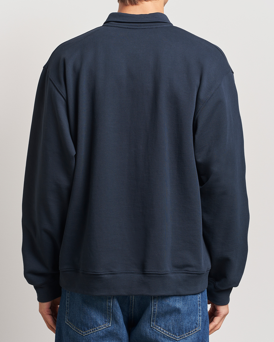 Herre | Gensere | Mackintosh | Dandyman Zip Sweat Navy