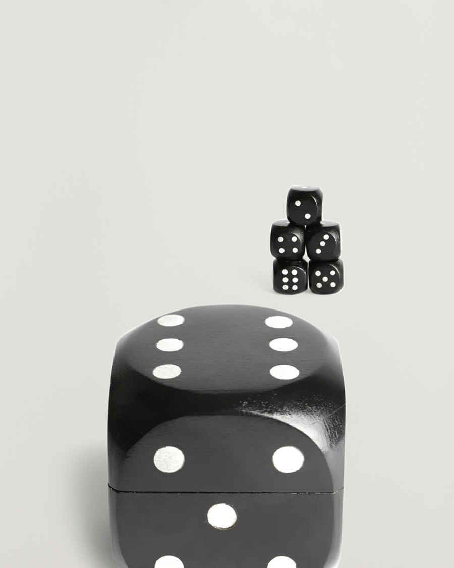 Herr | Livsstil | Authentic Models | Wooden Dice Box Black