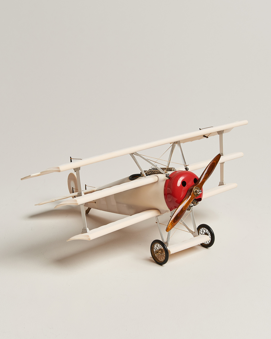 Herre | Pyntegjenstander | Authentic Models | Red Baron Triplane Transparent