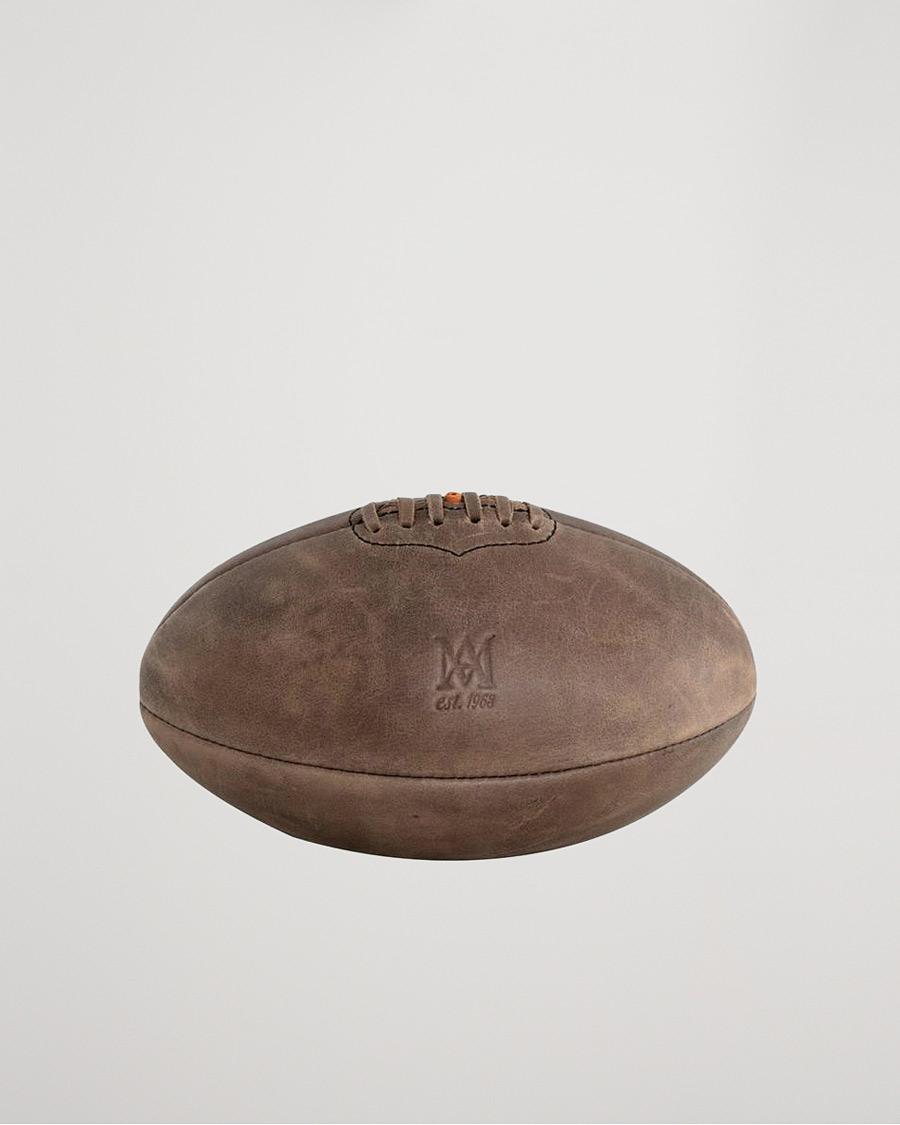 Herre | | Authentic Models | Vintage Rugby Ball Brown