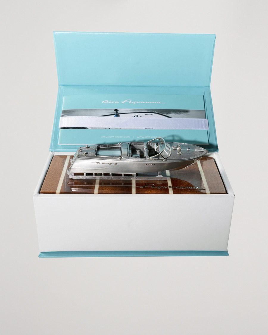 Herre | | Authentic Models | Riva Metal Aquarama Boat Silver
