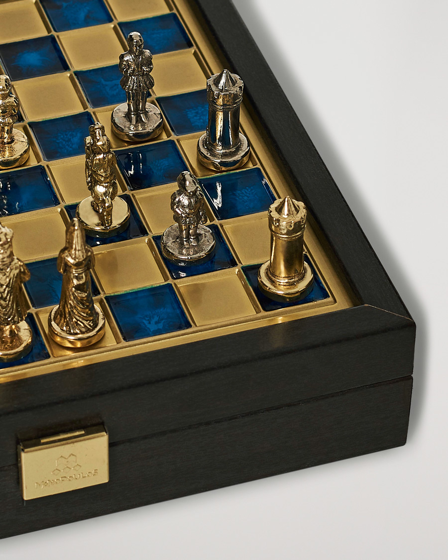 Herre | Spill og fritid | Manopoulos | Byzantine Empire Chess Set Blue