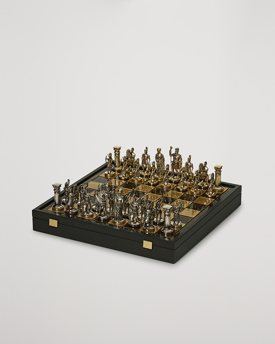 Herre |  | Manopoulos | Archers Chess Set Brown
