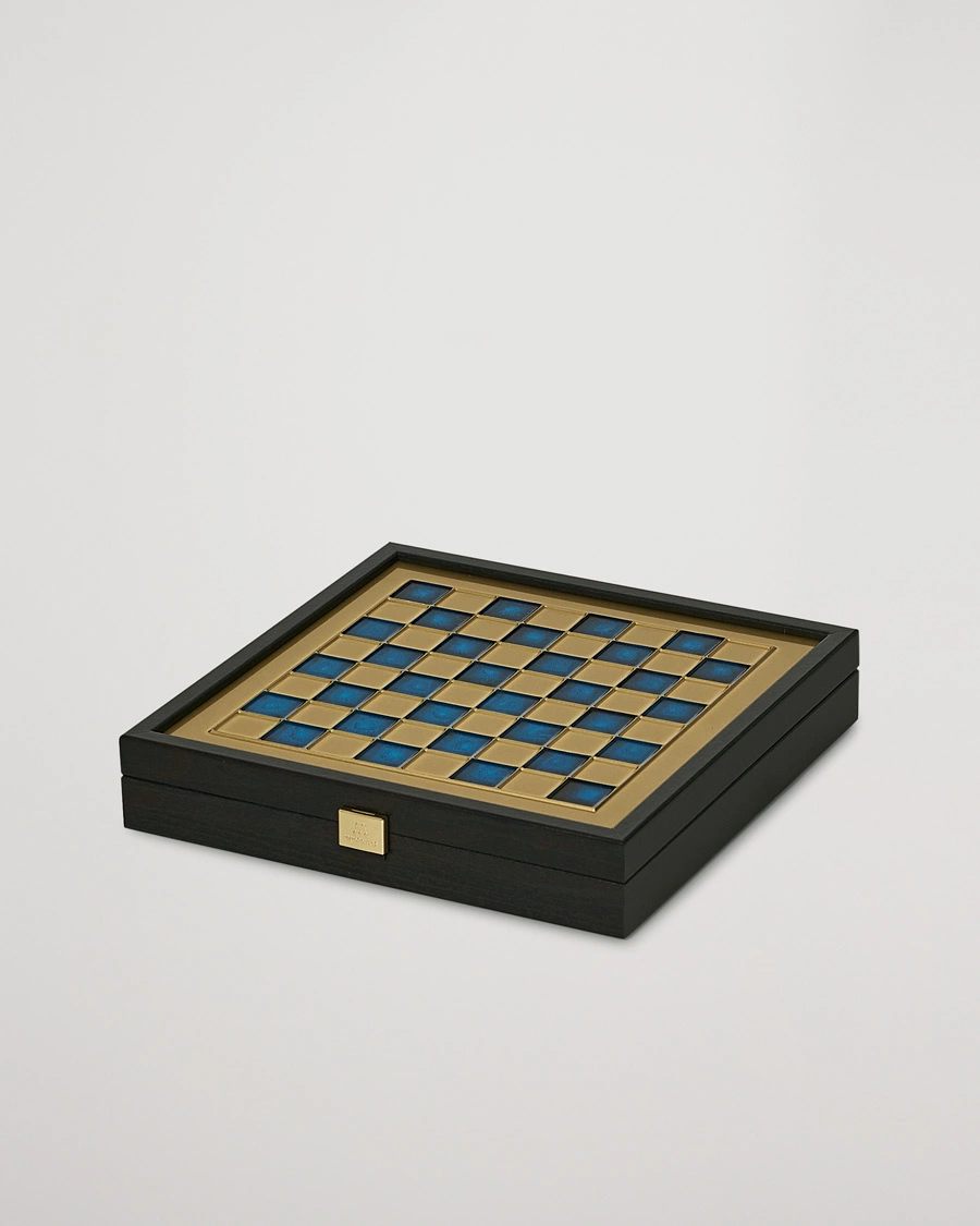 Herre | Manopoulos | Manopoulos | Greek Roman Period Chess Set Blue