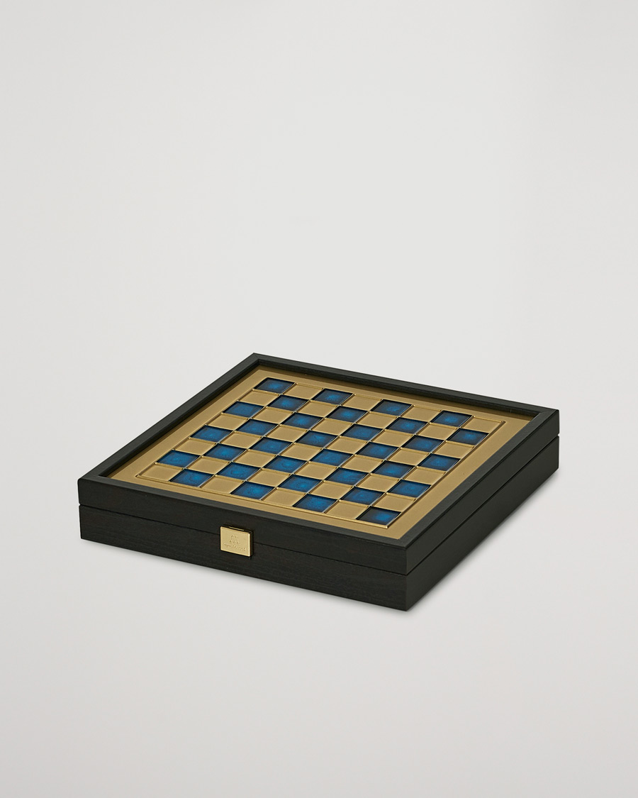 Herre | Manopoulos | Manopoulos | Greek Roman Period Chess Set Blue