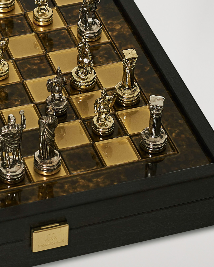 Herre | Spill og fritid | Manopoulos | Greek Roman Period Chess Set Brown